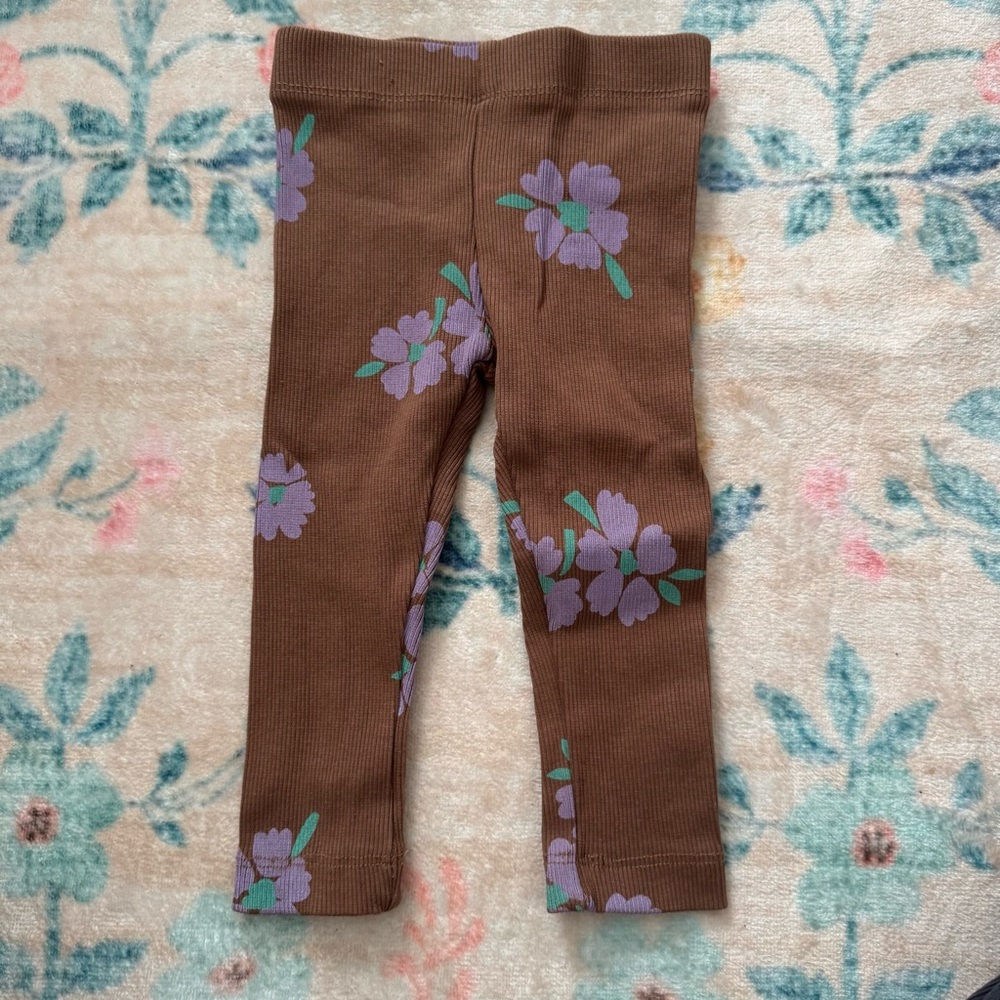 ZARA floral leggings 2
